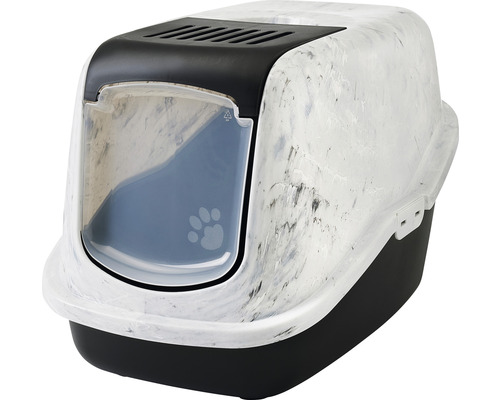 Cat litter box Savic Nestor black marble 56x39x38cm