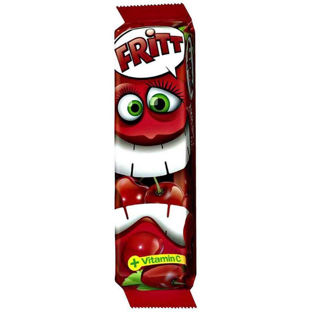 Chewable candy with vitamin C, cherry