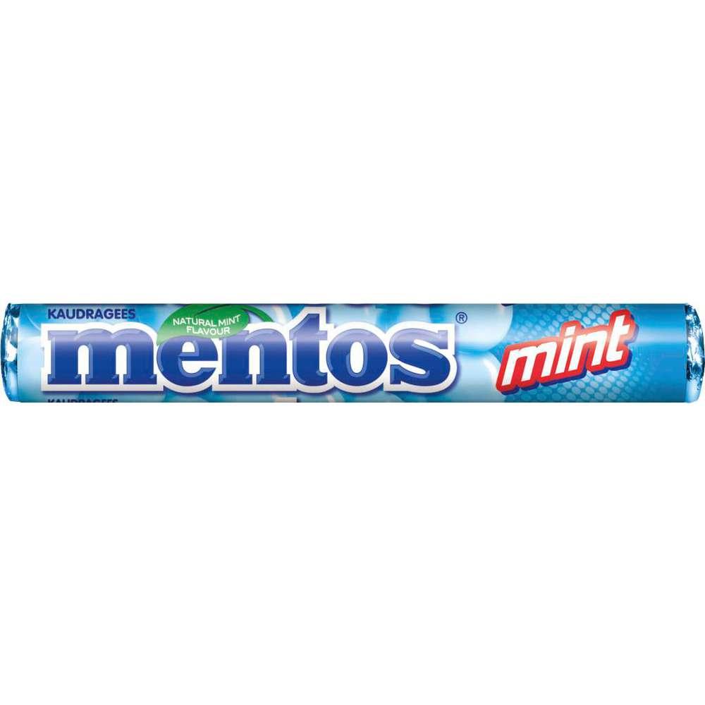 Chewable candies, mint