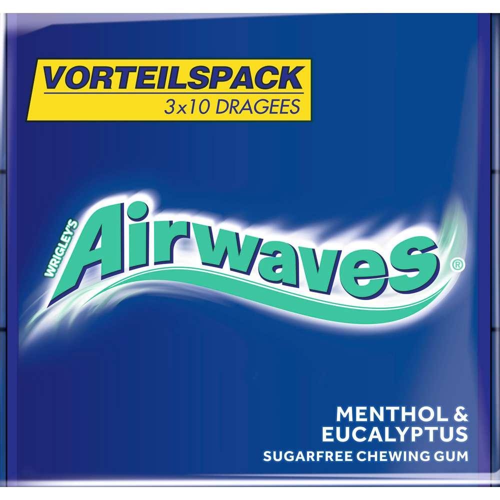 Chewing gum, eucalyptus & menthol