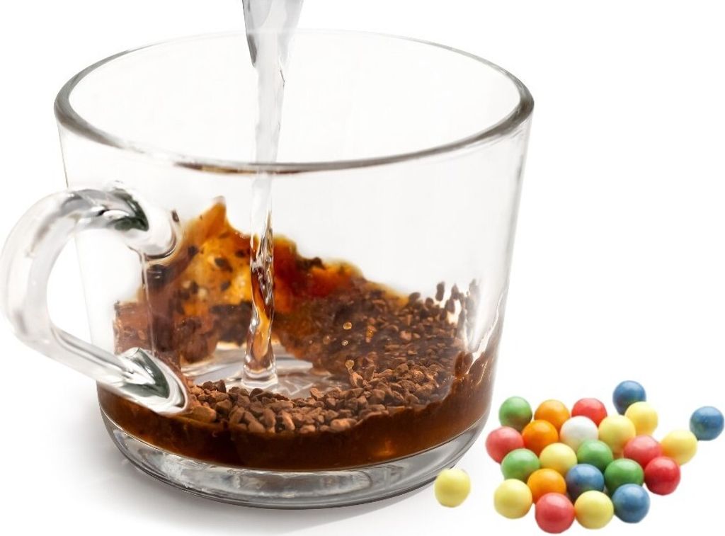 Kaugummi Löslicher Kaffee Instant Pulver 1 kg