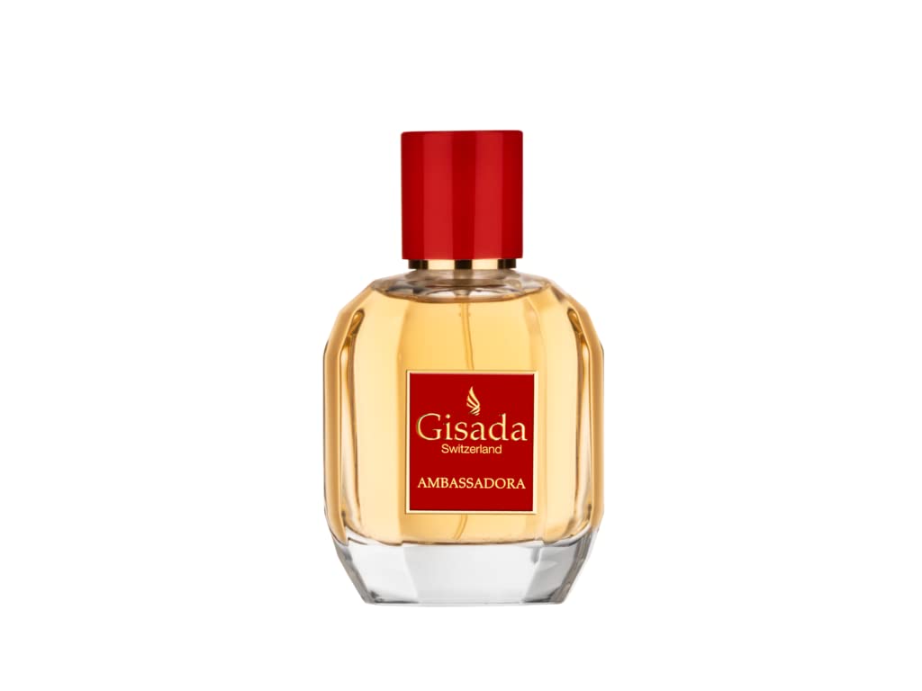 \"Gisada - Ambassadora | 50 ml | Eau de Parfum | Perfume for Women | Oriental, Sweet, Floral and Very Vibrant Women\'s Fragrance | Women\'s Perfume | Fruity Sweet & Cozy Warm for You\"