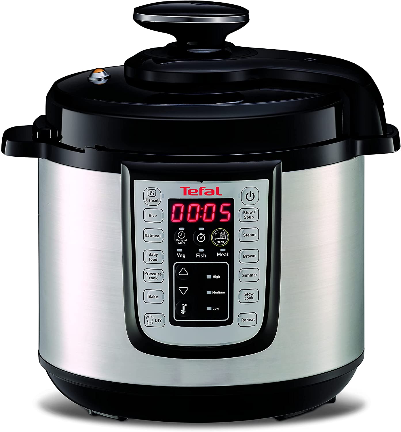 Tefal CY505E Fast & Delicious Multi Cooker | Electric Pressure Cooker | 25 