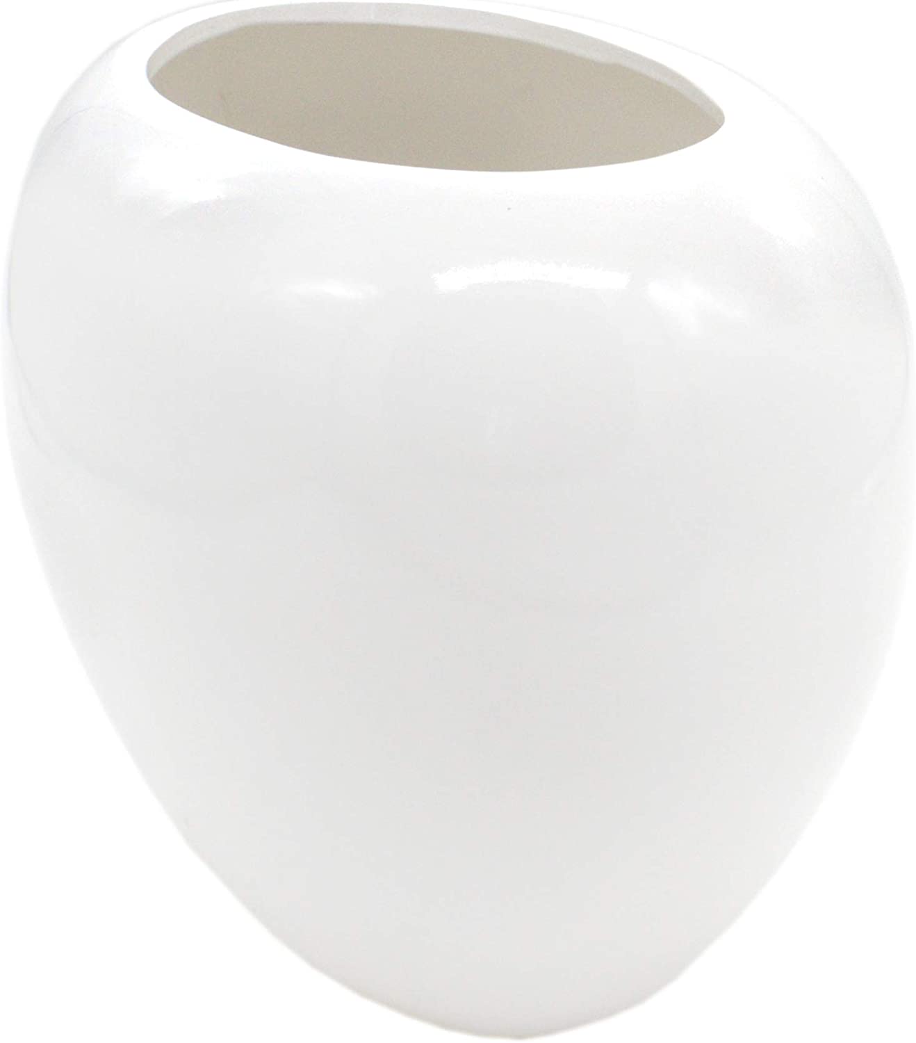 DARO DEKO Design Vase High Gloss White