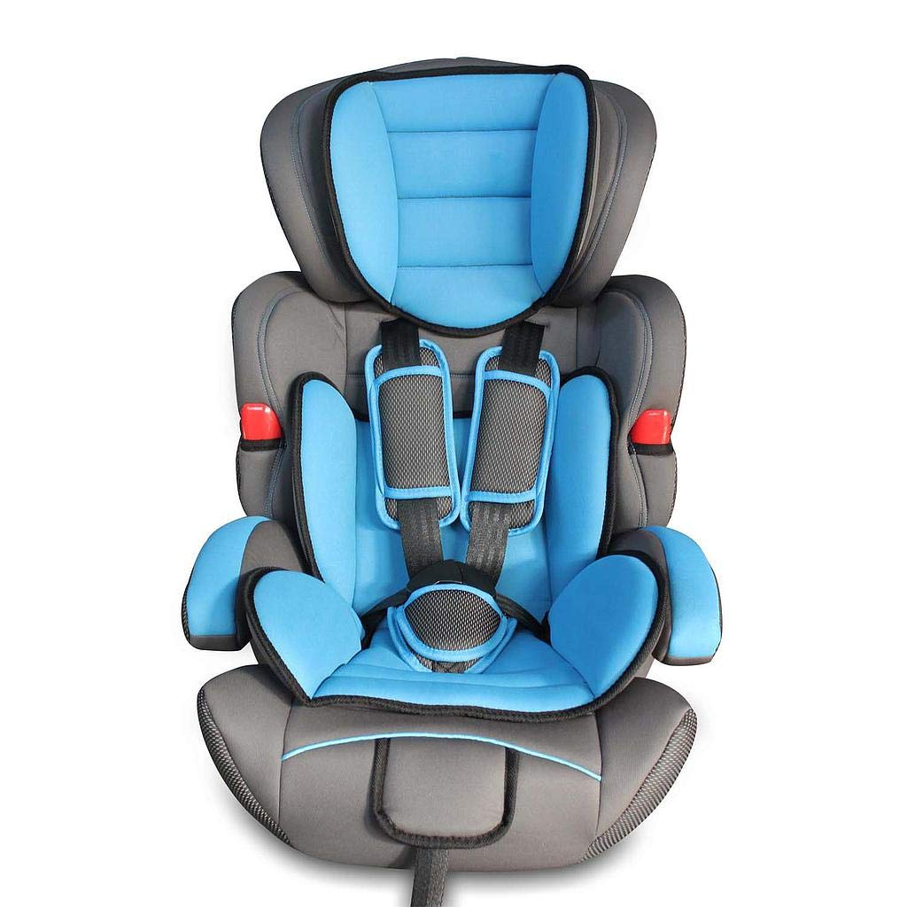 Todeco – Baby & Child Car Seat Booster Car Seat – Standard/Certificate: Ece R44/04 – For Age Children Weighing 9-36 kg from 9 Months to 12 Years – Black blue
