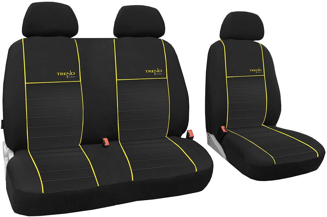 Trend Line Bus Covers 1 and 2 for Renault Trafic 2014 to Special Price. Includes Yellow (Available in 6 Colours Other Offers)