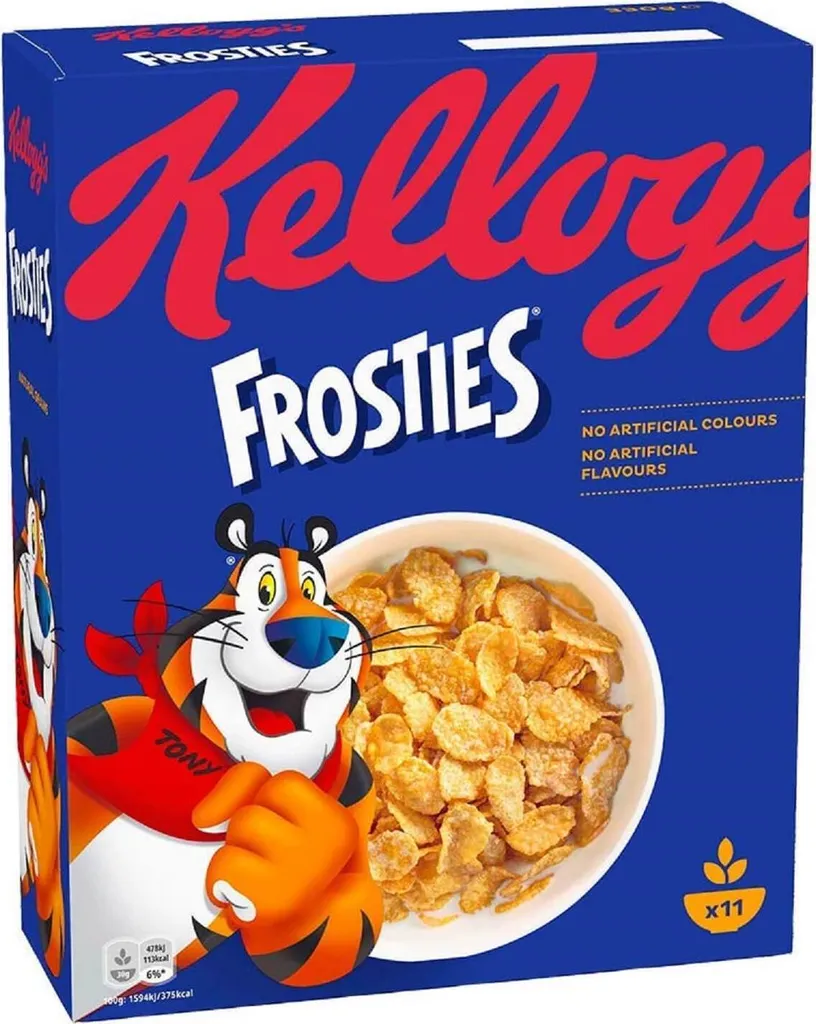 Kelloggs Frosties Cerealien super leckerer Knusperspaß 330g
