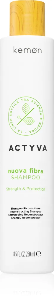 Kemon Actyva Nuova Fibra Shampoo for damaged hair