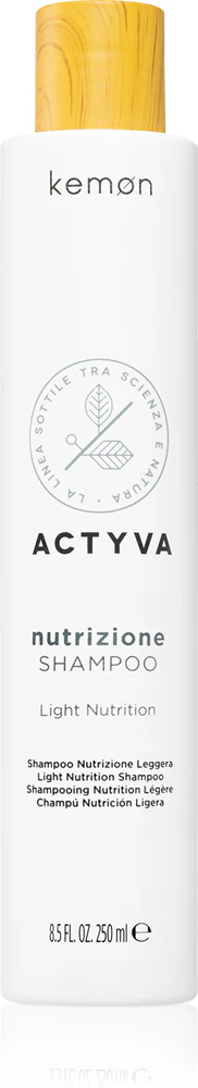 Kemon Actyva Nutrizione Shampoo with nourishing effect for the hair