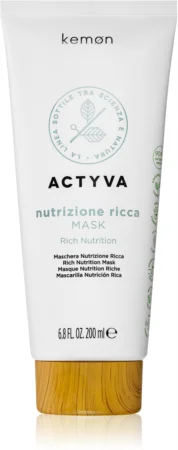 Kemon Actyva Nutrizone Ricca nourishing mask for dry hair