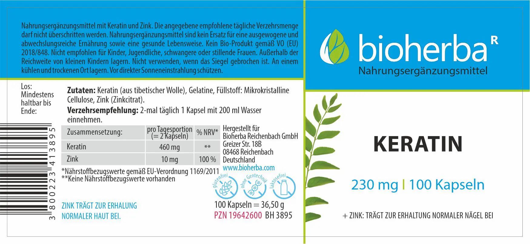 Keratin Kapseln