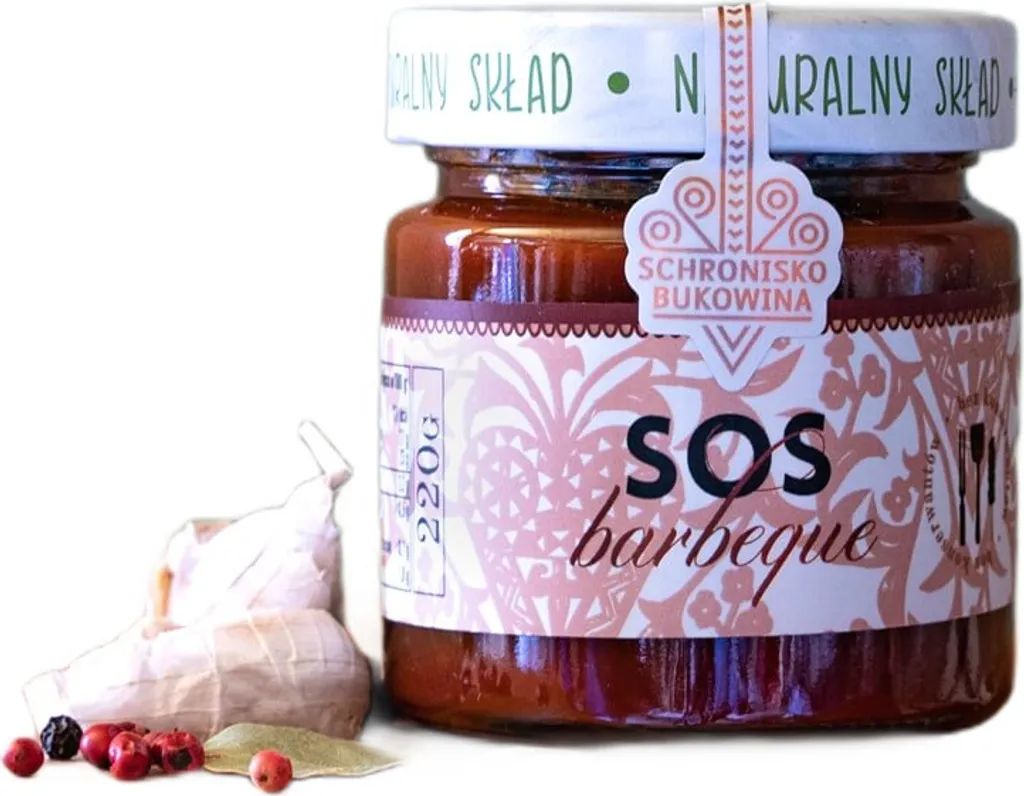 Ketchup BBQ 220g - Schronisko Bukowina