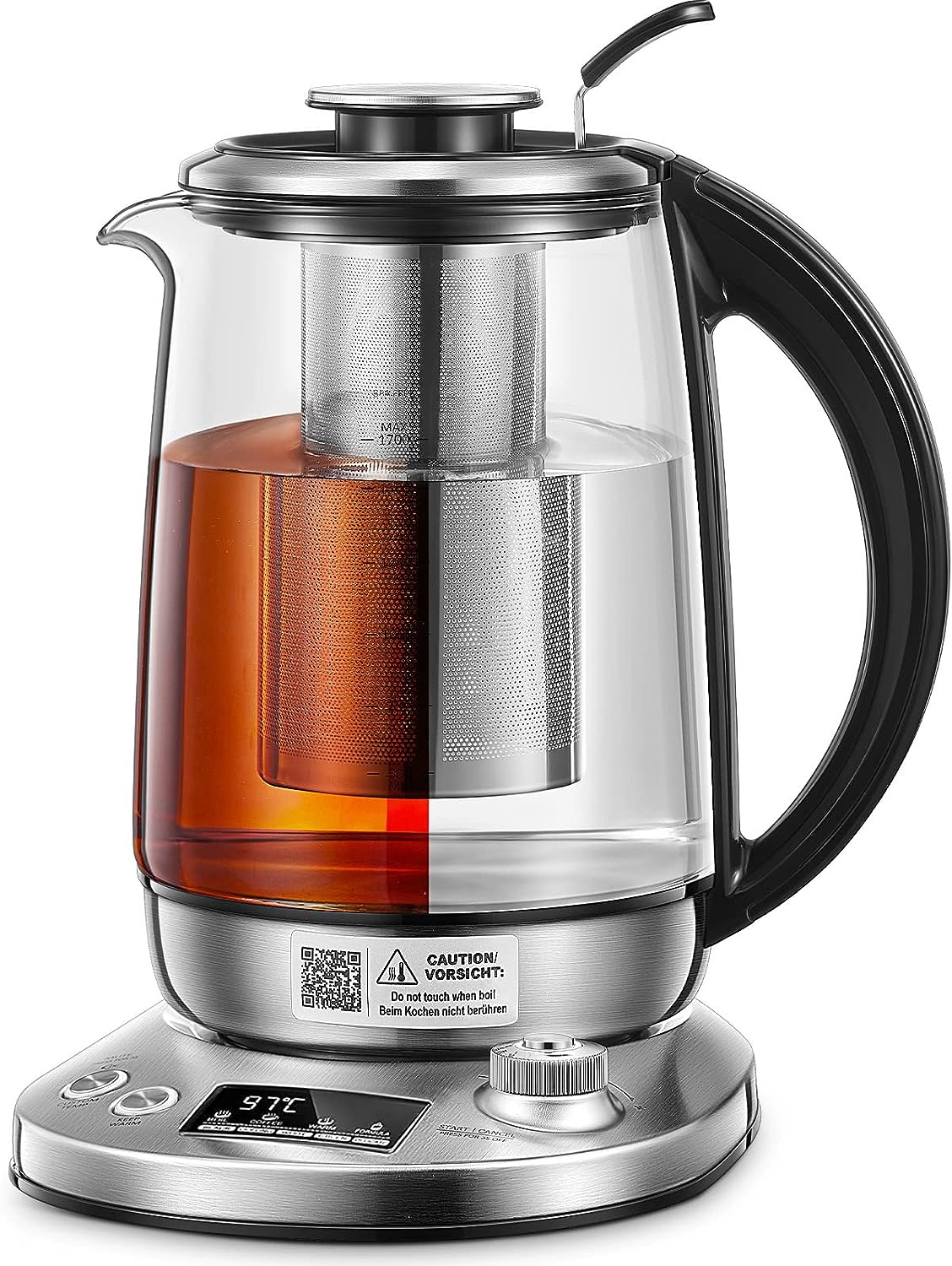 Kettle Electric Tea Maker with Removable Tea Infuser, 1.7 L
