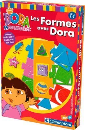 Clementoni – First Age Toy – The Shapes with Dora