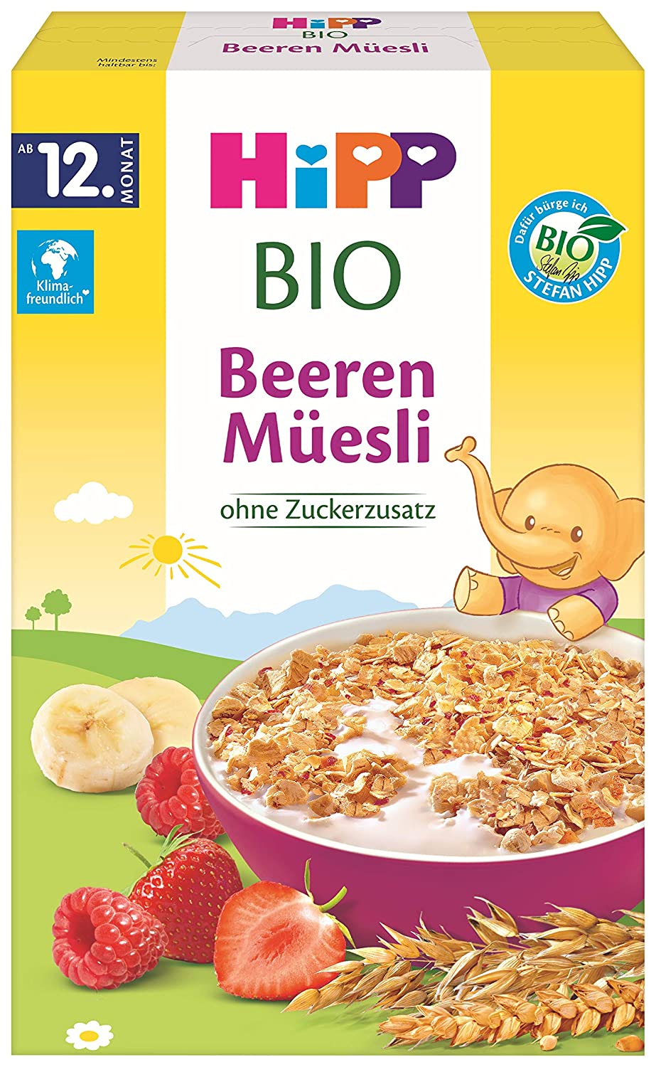 Hipp Bio-Beeren-Müesli, 6er Pack (6 x 200 g)