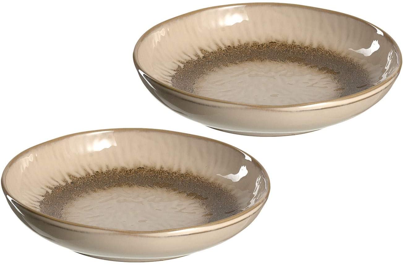 Leonardo Materia Set of 2 Ceramic Plates