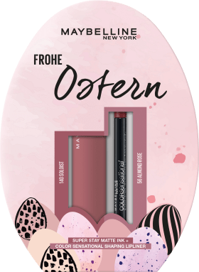Maybelline New York Lipstick Set Superstay Matte Ink 140 & Color SensationalLipliner 56, 1 pc