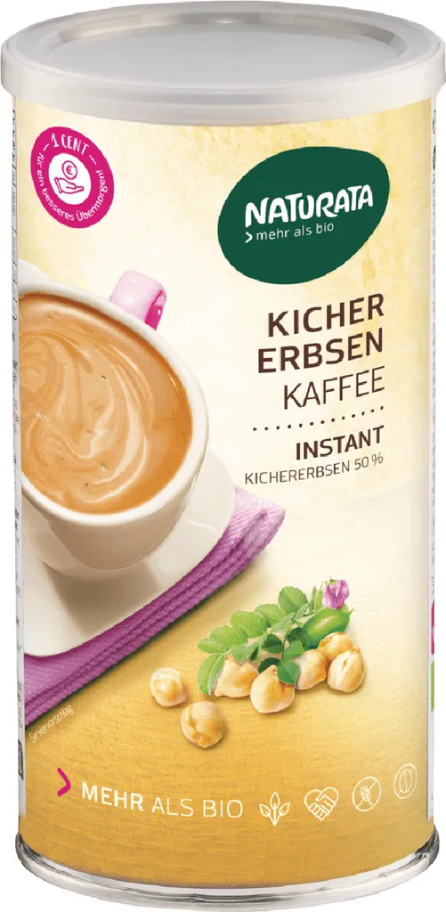 Chickpea coffee, instant, can, 100 g