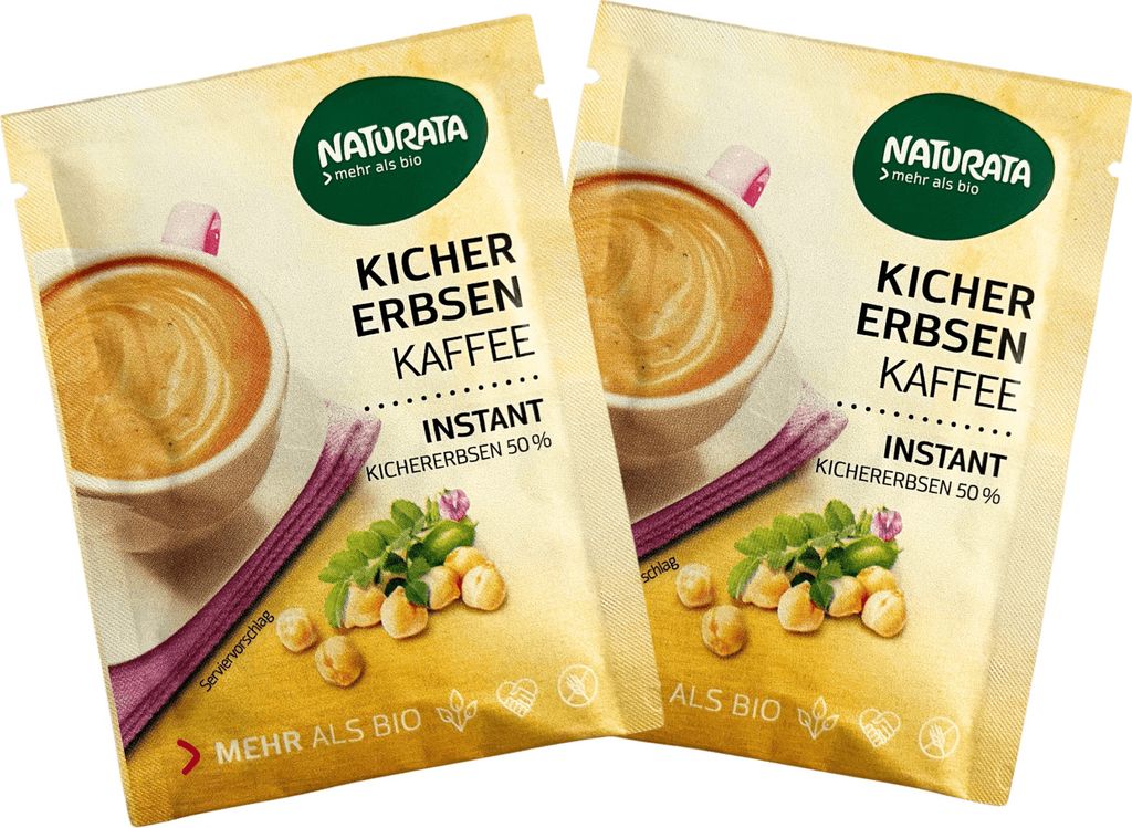 Chickpea coffee, instant, single-serve sachet, 2.5 g