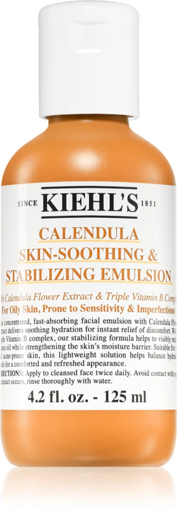 Kiehls Calendula Skin-Soothing & Stabilizing Emulsion soothing emulsion with calendula