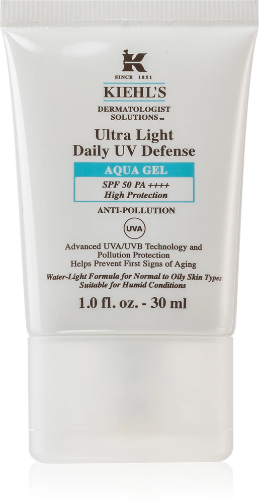Kiehls Dermatologist Solutions Ultra Light Daily UV Defense Aqua Gel SPF 50 PA++++ ultra-light protective fluid SPF 50