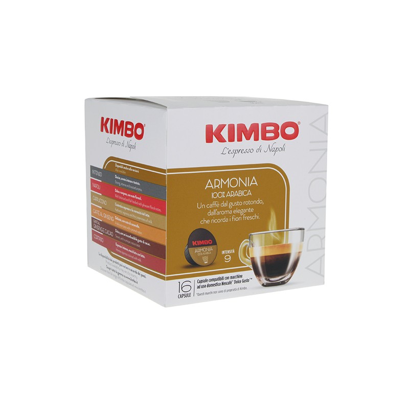 Kimbo Armonia Nescafé Dolce Gusto Capsules 16 Pcs