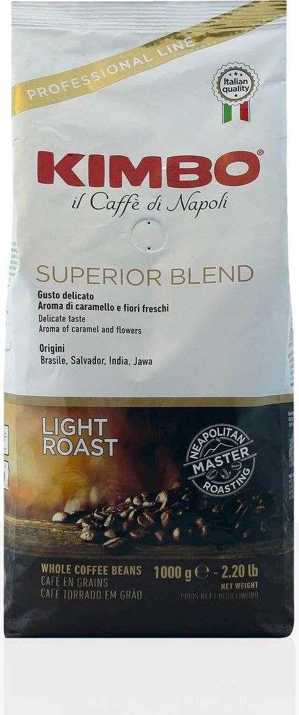 Kimbo Espresso Bar Superior Blend 6 x 1kg coffee beans