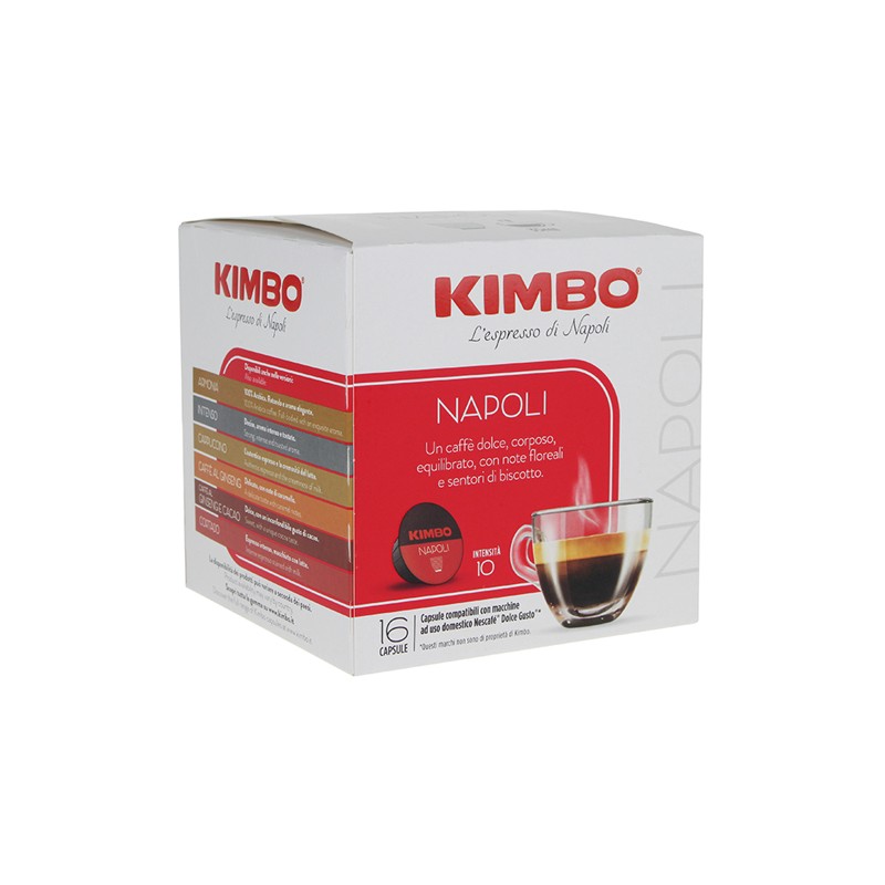 Kimbo Napoli Nescafé Dolce Gusto Capsules 16 Pieces