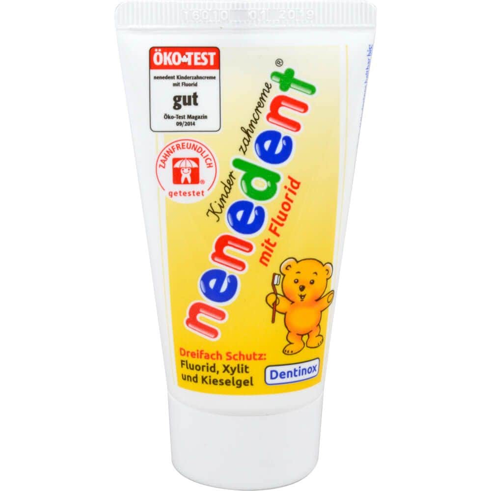 Nenedent Children's dental cream m.Fluoride Standtube