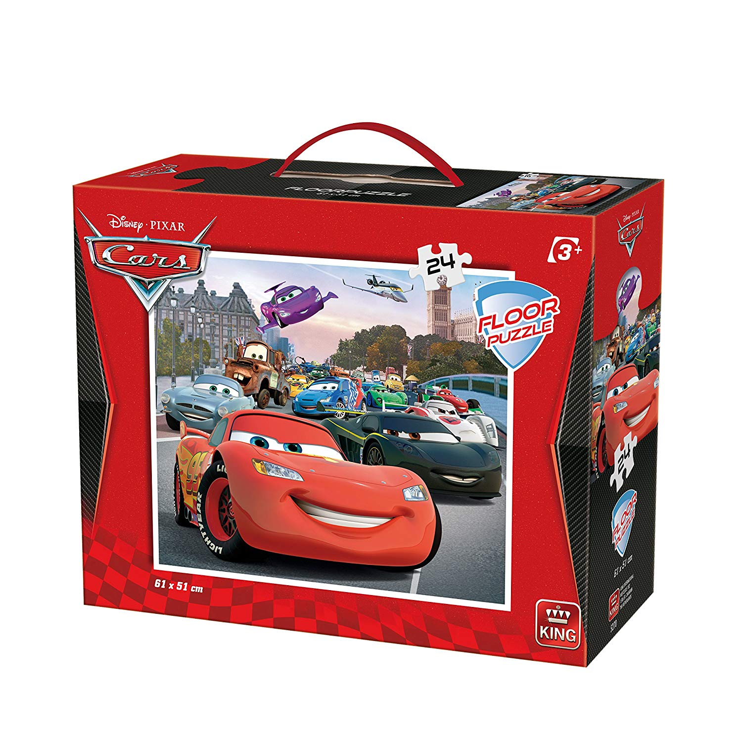 King 5270 – Primary Puzzle Cars 2 – Pack Of 24