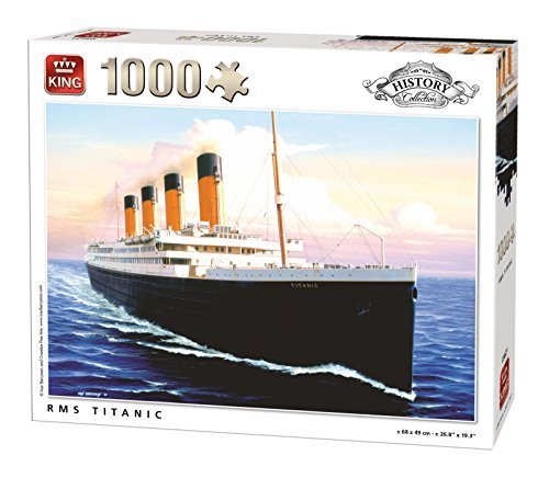 King 5621 – Rms Titanic Jigsaw Puzzle, White
