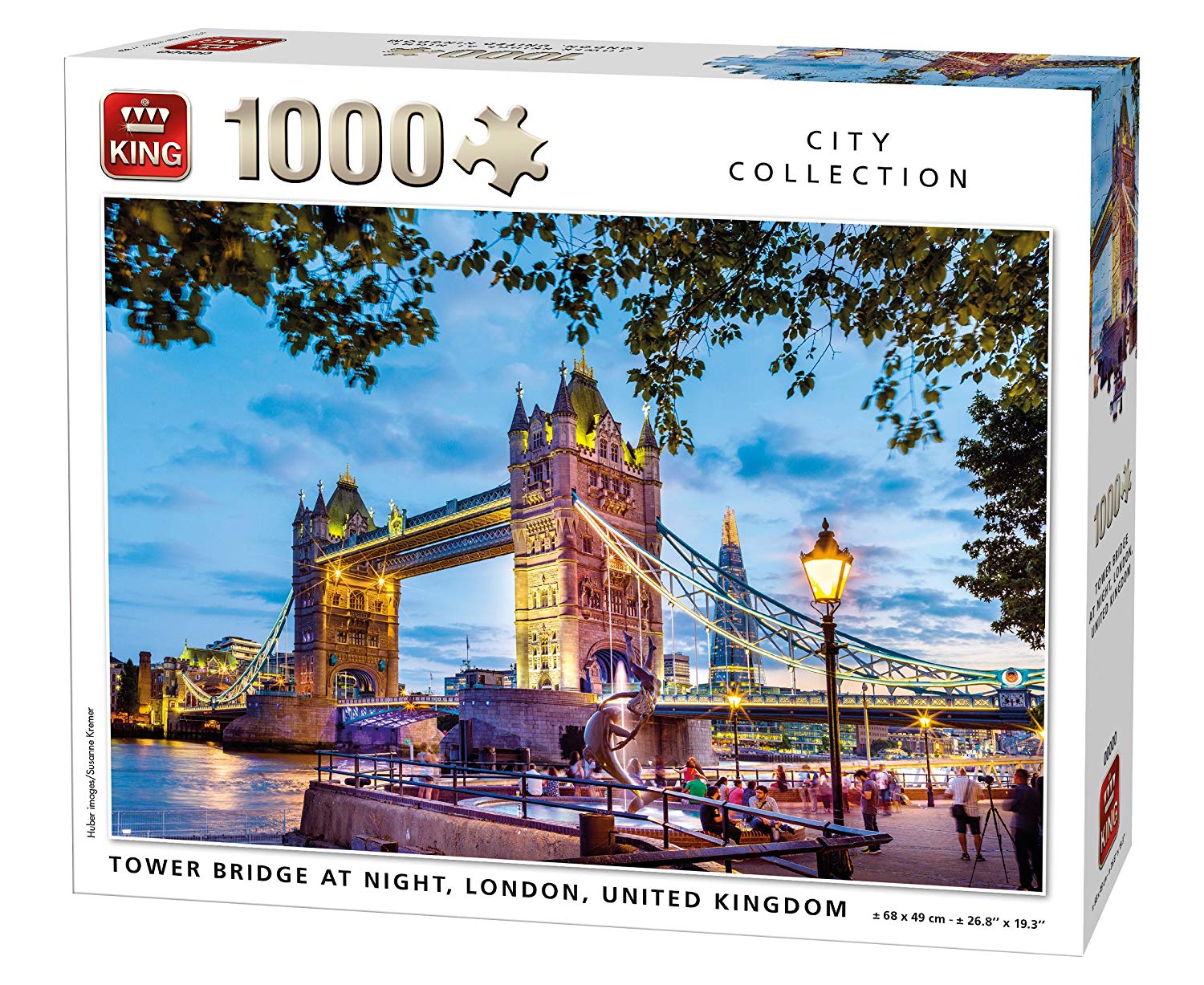 King 5740 Tower Bridge London Jigsaw Puzzle