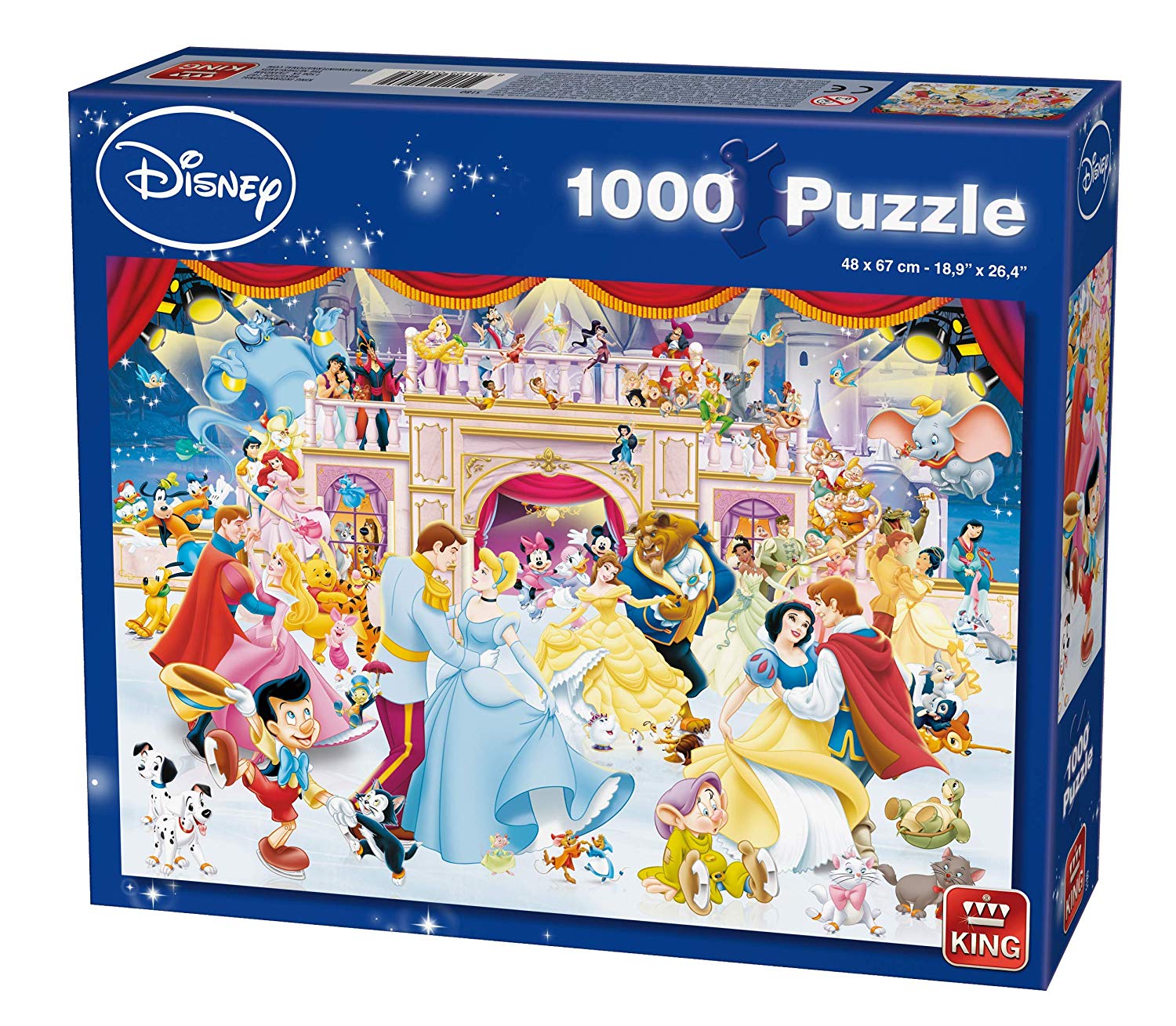 King Disney Holiday On Ice Jigsaw Puzzle (1000 Pieces)