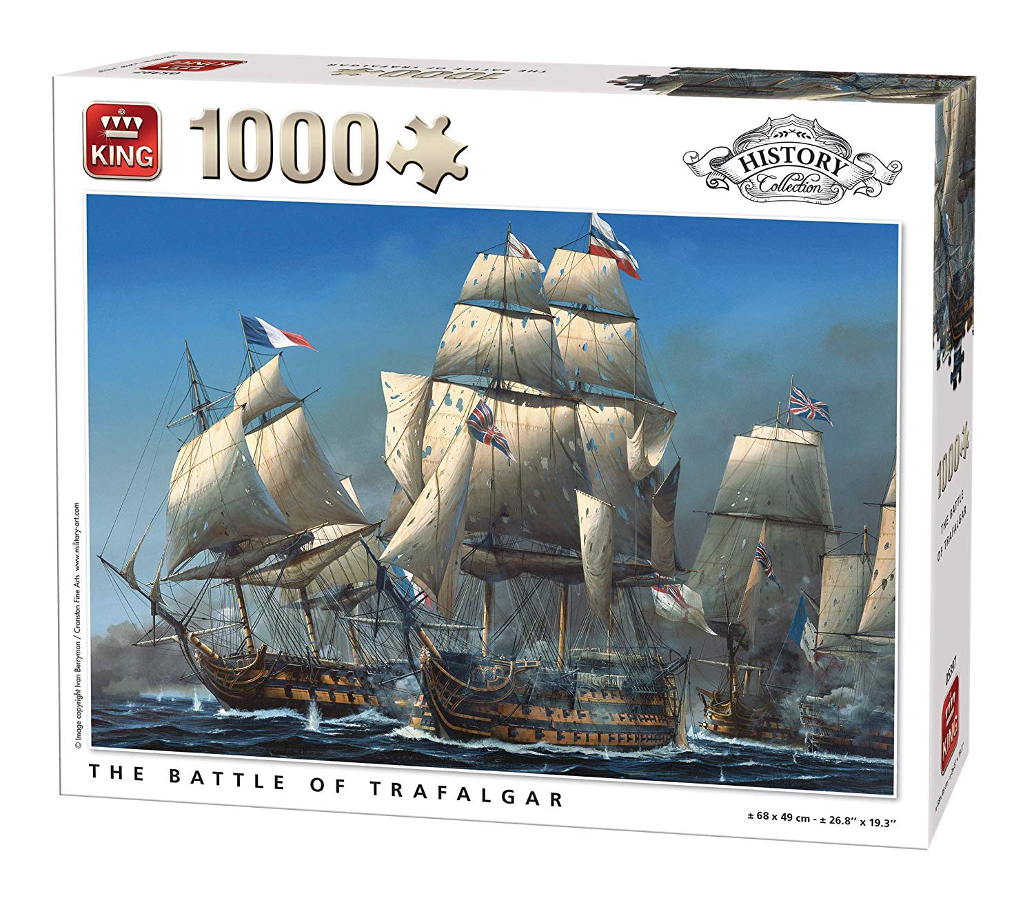King Kng05397 History Of The Battle Of Trafalgar Puzzle (1000 Pieces)