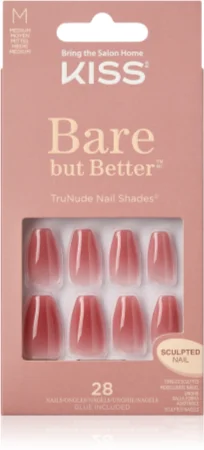 KISS Bare But Better Medium False Nails
