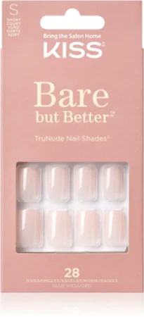 KISS Bare But Better Short False Nails
