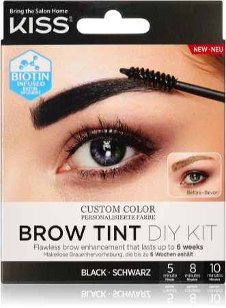 KISS Brow Tint DIY Kit Color for the eyebrows