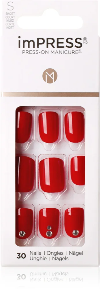 KISS imPRESS Short artificial fingernails