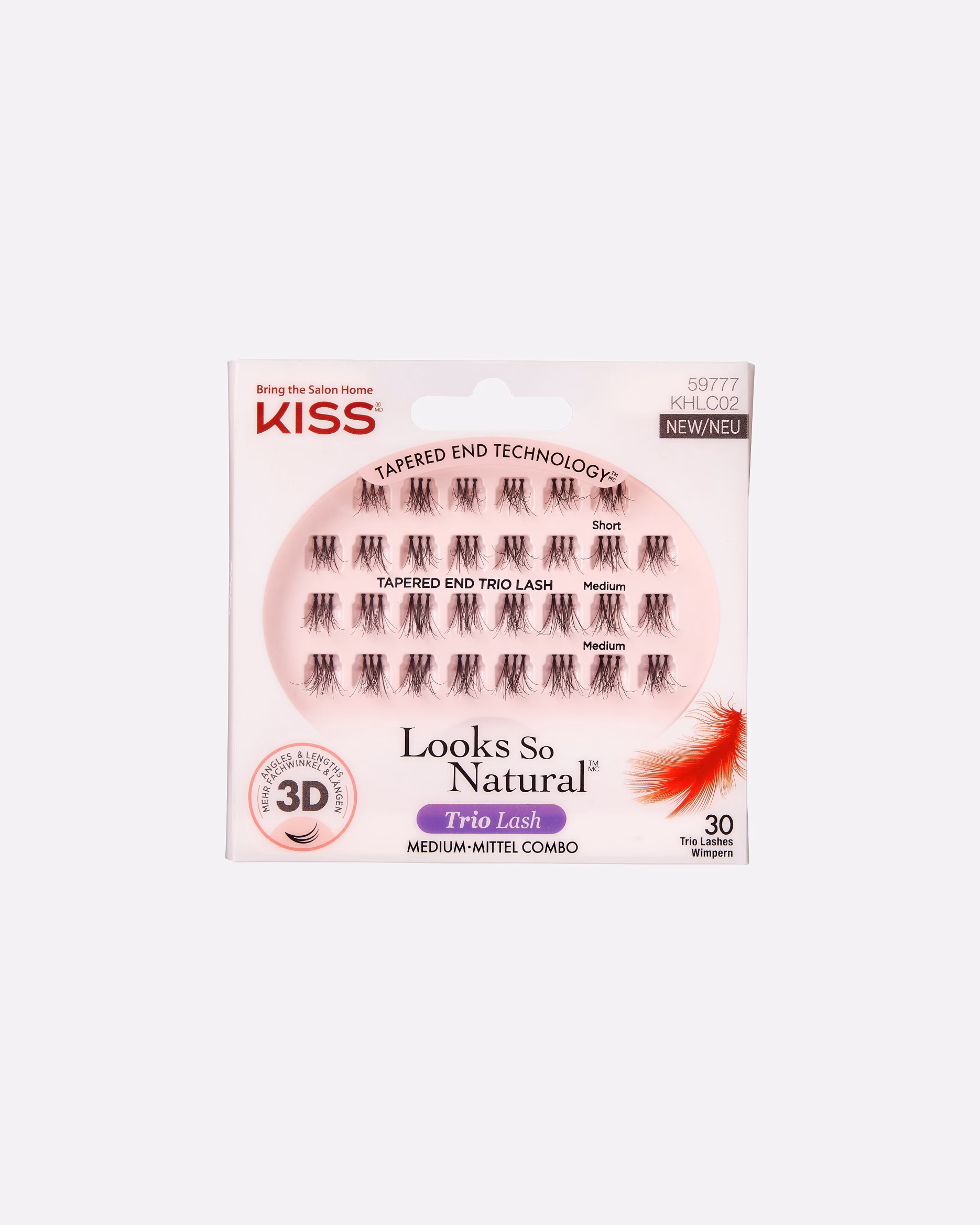 KISS False Eyelashes Trio Lashes Lavish