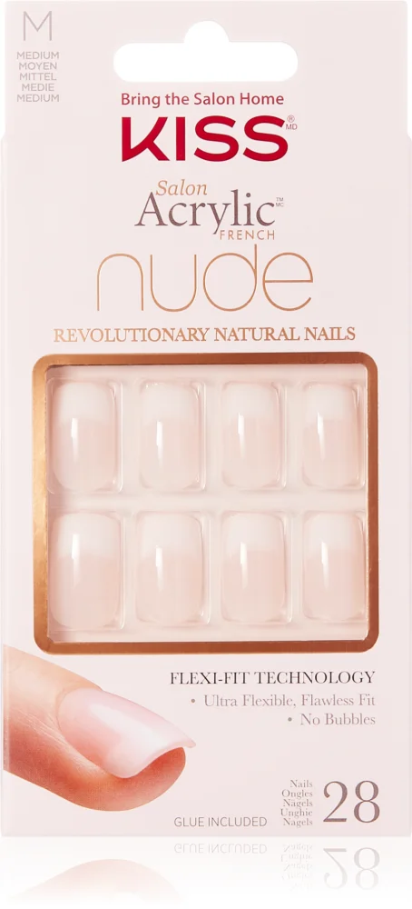 KISS Nude Nails Cashmere artificial fingernails medium