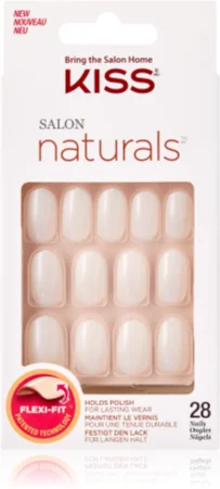 KISS Salon Natural Break Even artificial nails
