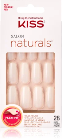 KISS Salon Natural Walk On Air Artificial Nails