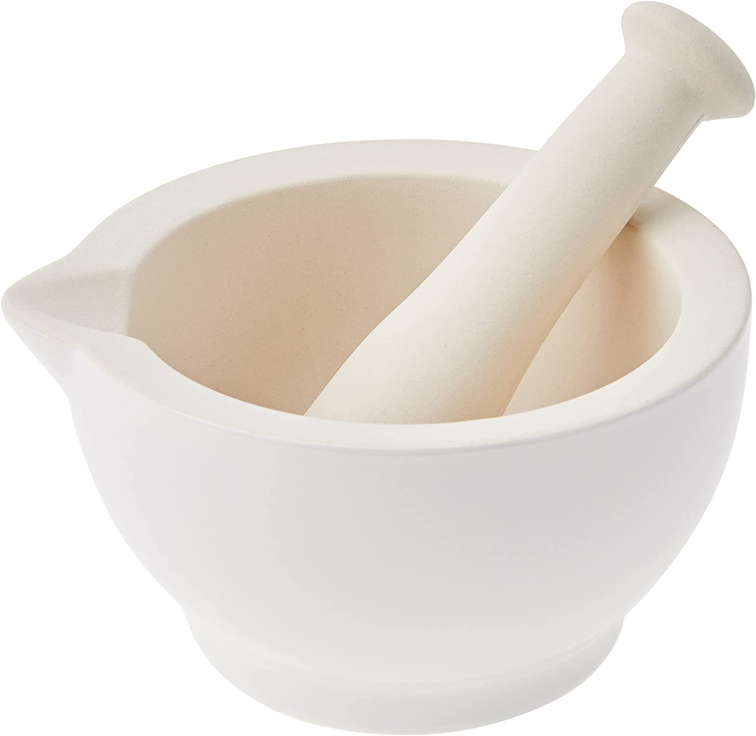 KitchenCraft Kitchen Craft 13.6 cm Home Made Ceramic Mortar and Pestle