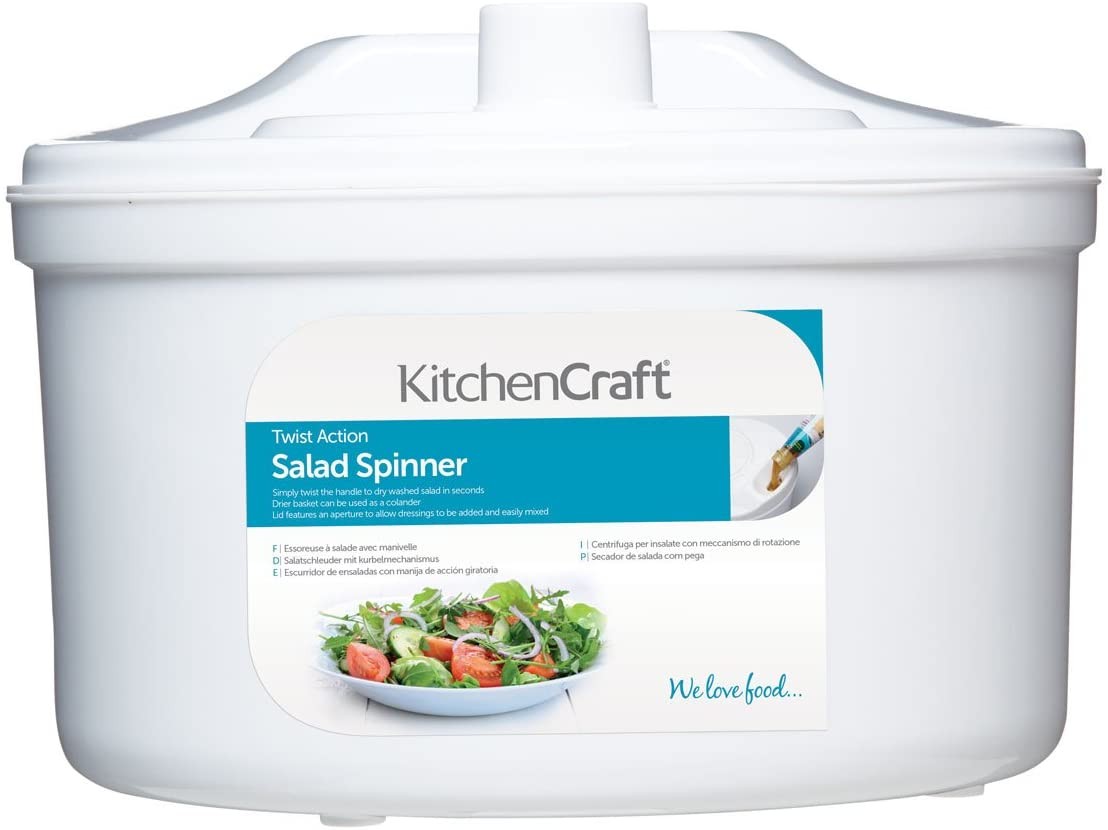 KitchenCraft Kitchen Craft 22.5cm Salad Spinner