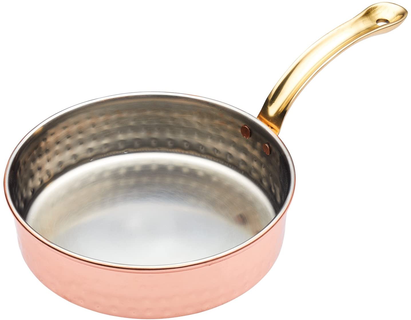 Kitchen Craft ARTMSAUC12 Mini Pan Copper Effect