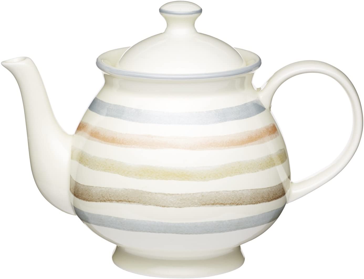 THE CLASSIC COLLECTION Teapot Classic 1400 ml in White Porcelain 12 x 17 x 22 cm