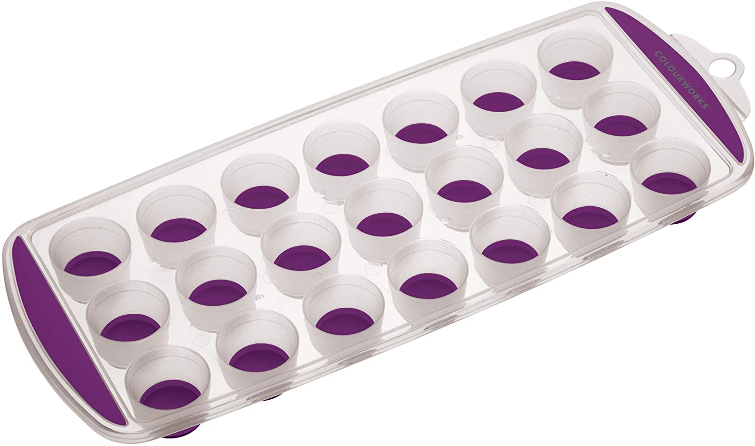 Kitchen Craft Colourworks Pop Out Ice Cube Tray - Purple