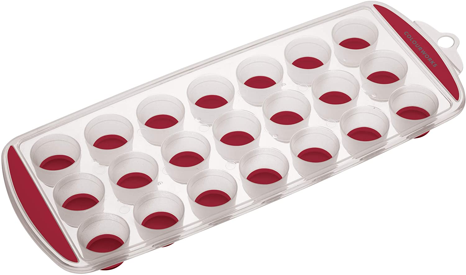 Kitchen Craft Colourworks Pop Out Ice Cube Tray - Red