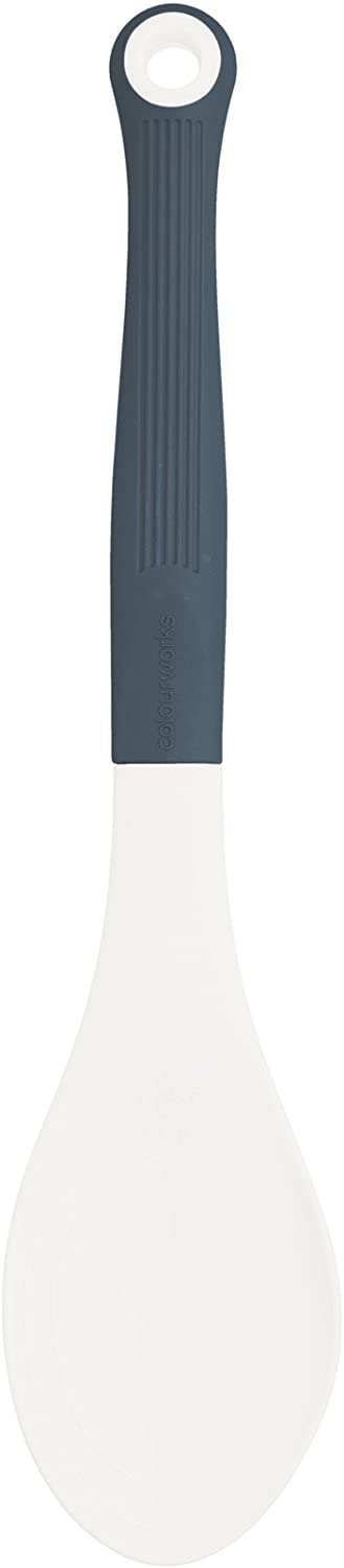 Kitchen Craft CWCLSPOONCRE Colourworks Multi Silicone Cooking Spoon, Classic Cream, 29 x 6.1 x 1.7 cm