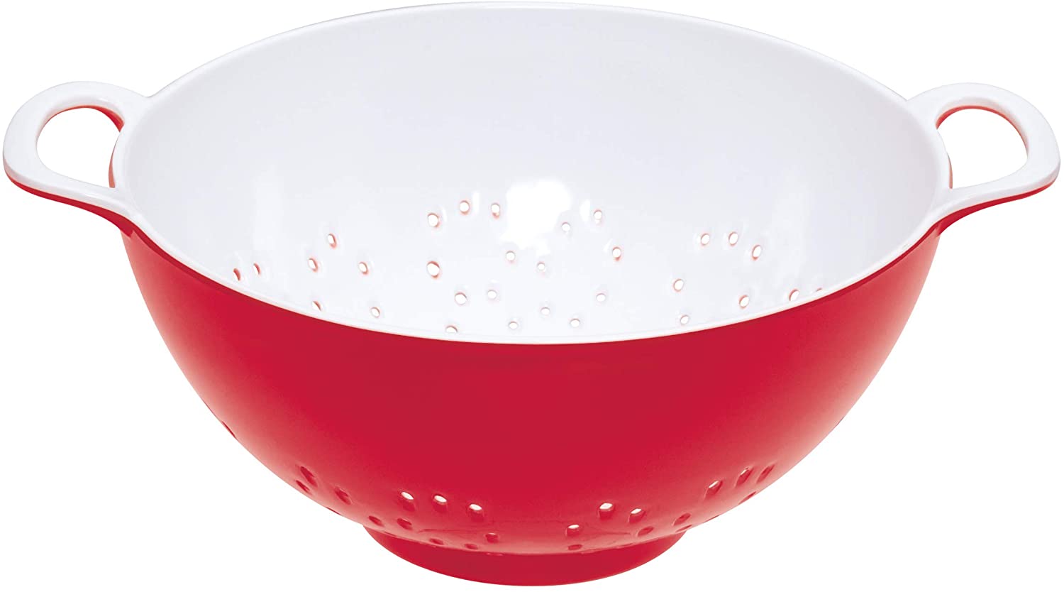 KitchenCraft Kitchen Craft Colourworks Small Melamine Colander, 15 cm - Red